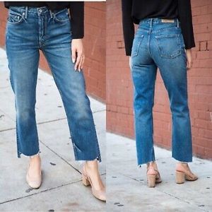 Grlfrnd Helena cropped denim